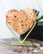 Crazy lace agaat hart op standaard nr. 4-2