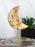 Crazy lace agaat maan op standaard nr. 1-3