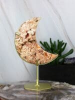 Crazy lace agaat maan op standaard nr. 3-3