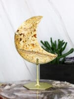 Crazy lace agaat maan op standaard nr. 4-3