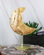 Crazy lace agaat maan op standaard nr. 5-3