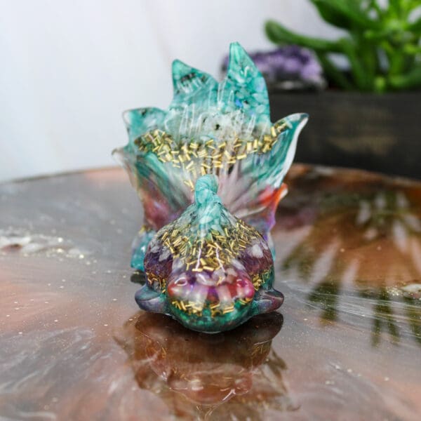 Orgonite goudvis nr. 1-3