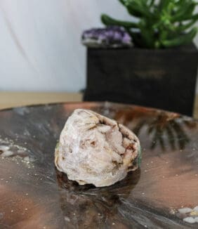 Roze amethist sculptuur nr. 18-2