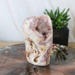 Roze amethist sculptuur nr. 21-3