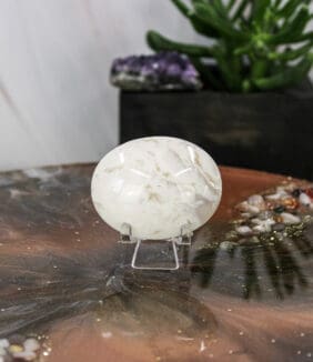 Sneeuw agaat handsteen nr. 6-2