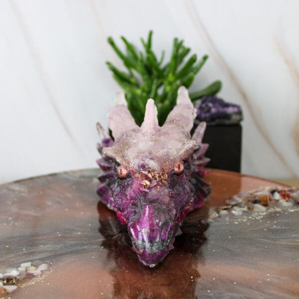 Orgonite draak nr. 1-2