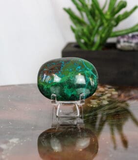 Chrysocolla handsteen nr. 2