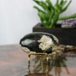 Sneeuwvlok obsidiaan handsteen nr. 4