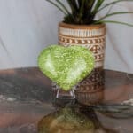 Gele serpentijn hart nr. 5