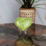 Gele serpentijn hart nr. 7