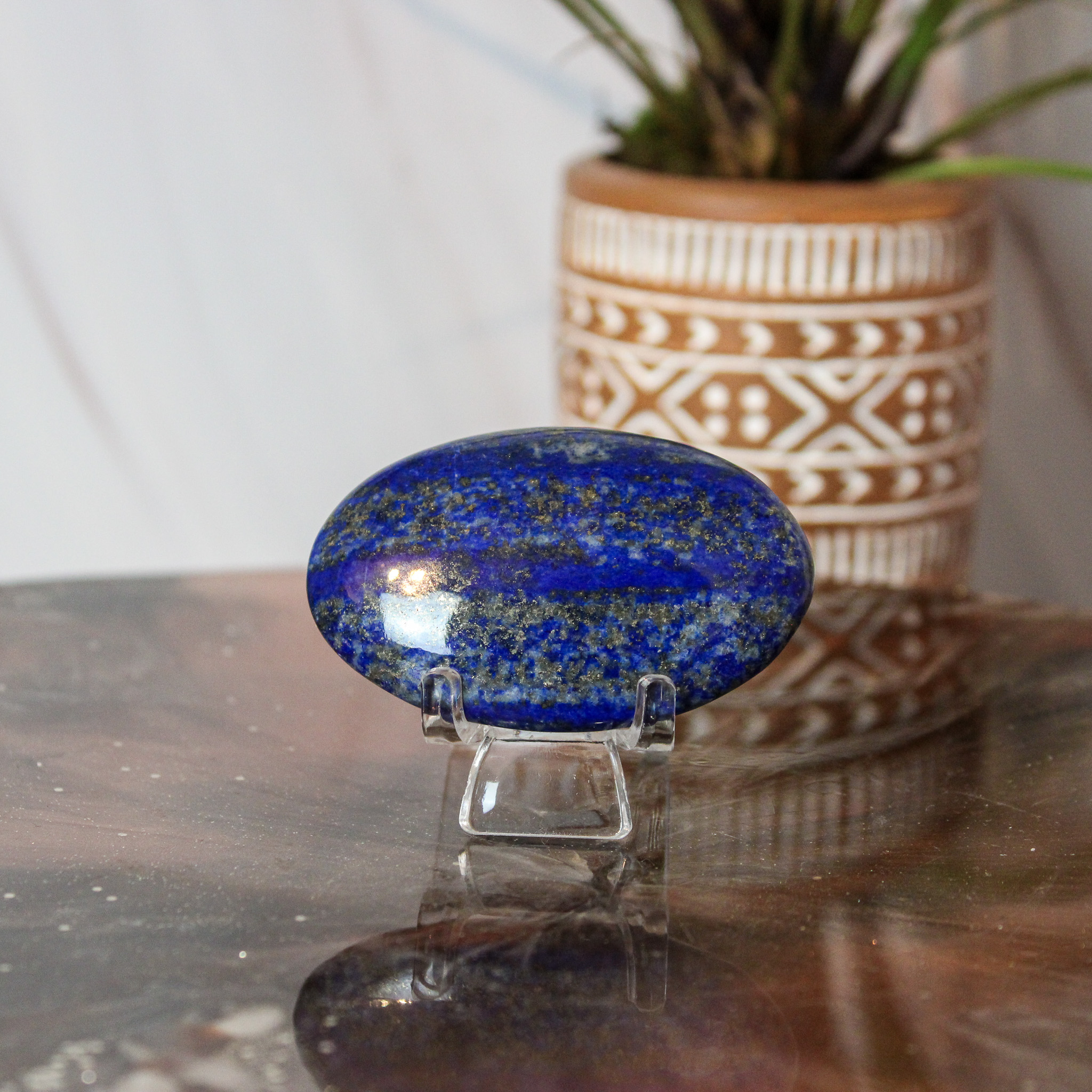 Lapis lazuli handsteen nr. 17 Lapis lazuli handsteen nr. 17