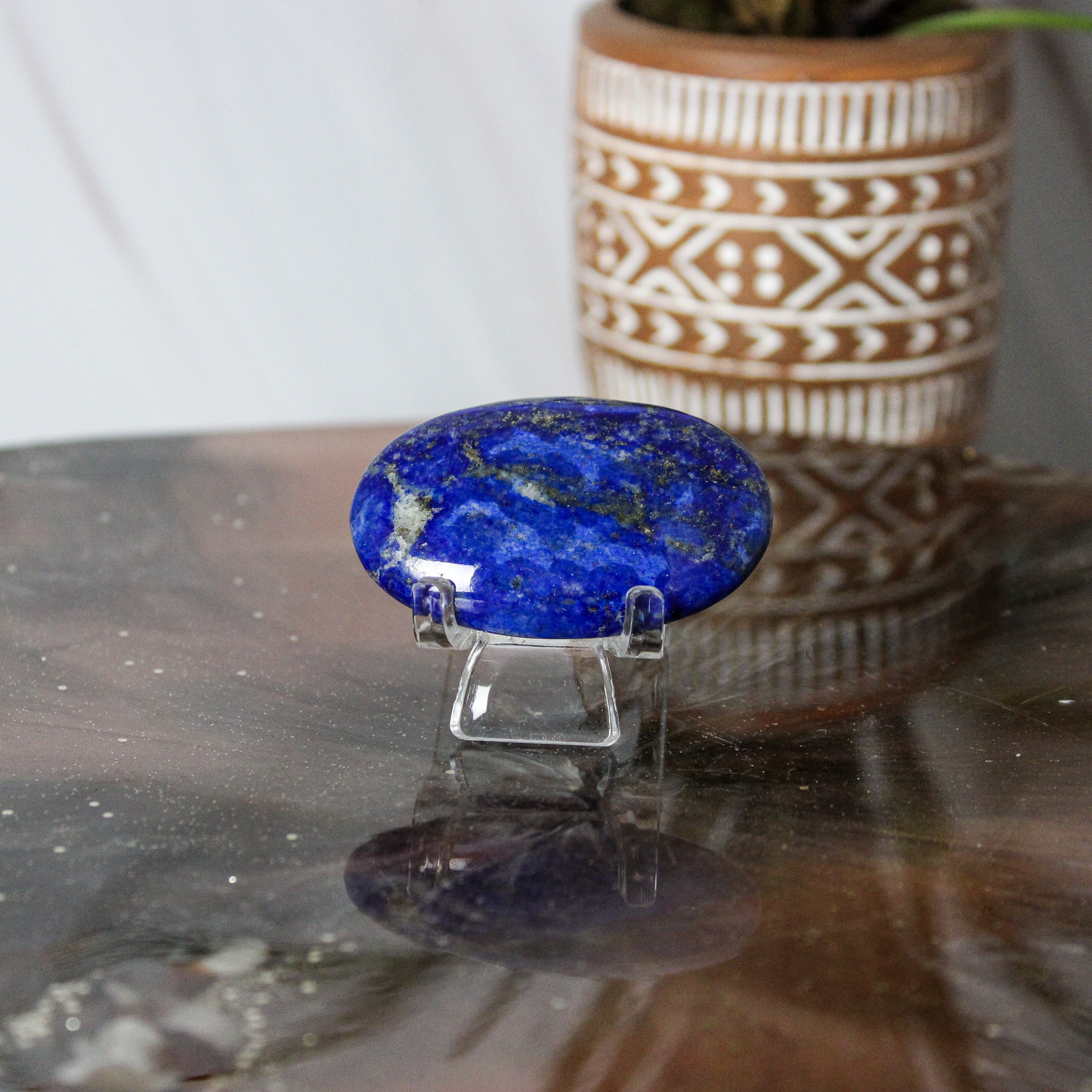 Lapis lazuli handsteen nr. 33 Lapis lazuli handsteen nr. 33