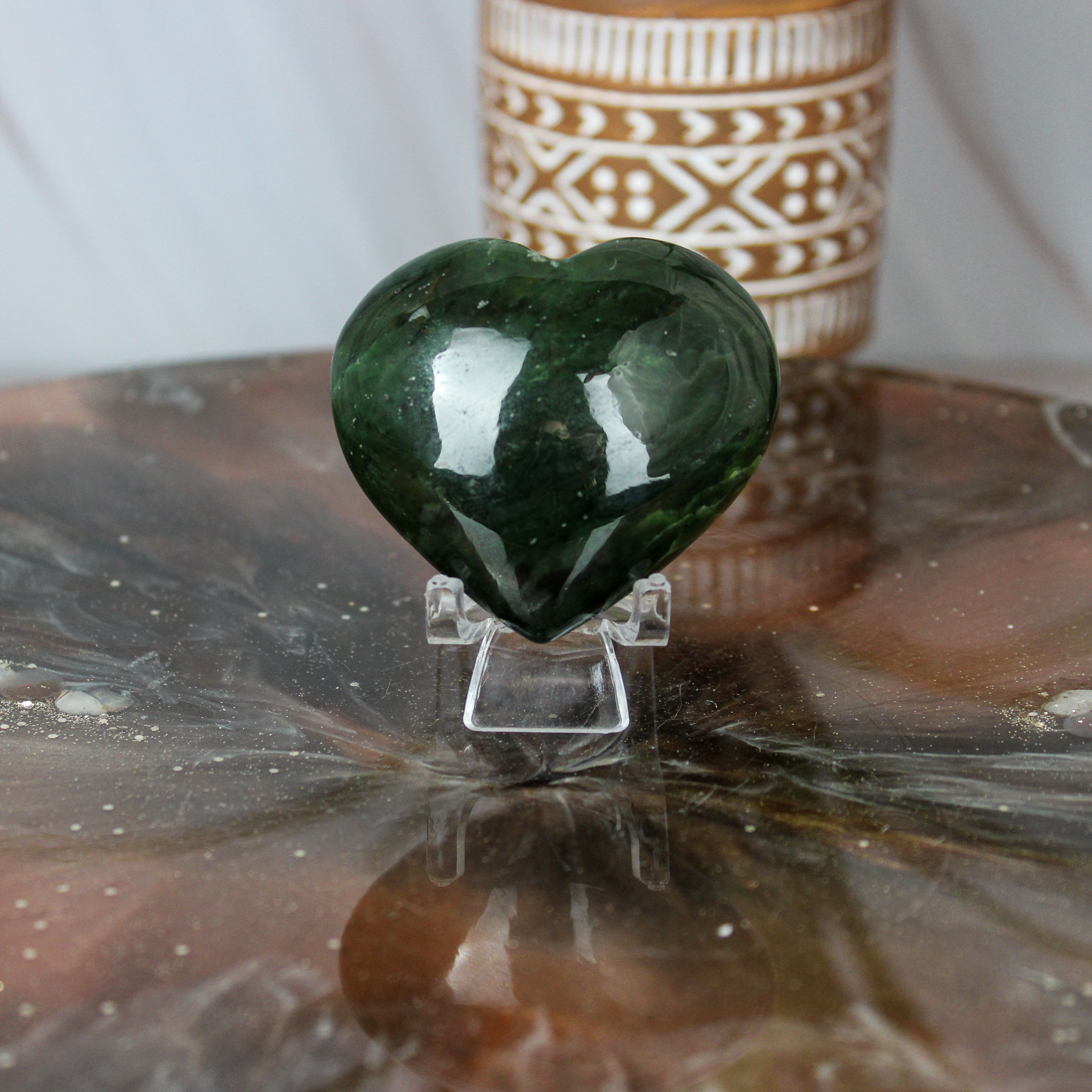 Nefriet jade hart nr. 5 Nefriet jade hart nr. 5