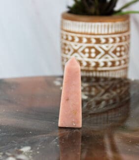 Roze opaal andes punt nr. 1-2