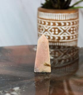 Roze opaal andes punt nr. 2-2