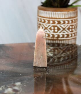 Roze opaal andes punt nr. 4-2