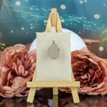 Achterkant vlinder hanger