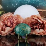 Blauwe apatiet handsteen nr. 1-2