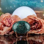 Blauwe apatiet handsteen nr. 4-2