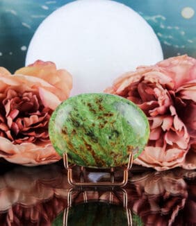 Chrysopraas handsteen nr. 4