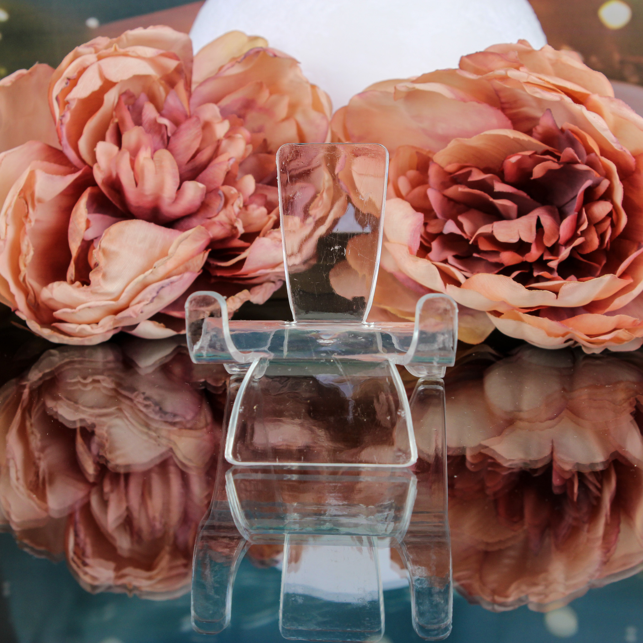 Edelstenen acryl houders maat L Edelstenen acryl houders maat L