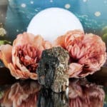 Zwarte toermalijn-mica ruw nr. 10-2