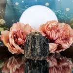 Zwarte toermalijn-mica ruw nr. 10-3