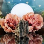 Zwarte toermalijn-mica ruw nr. 10-4