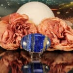 Lapis lazuli handsteen nr. 32 - Afbeelding 2