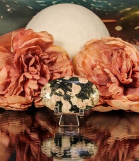 Sneeuwvlok obsidiaan handsteen nr. 7