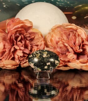 Sneeuwvlok obsidiaan handsteen nr. 5-2