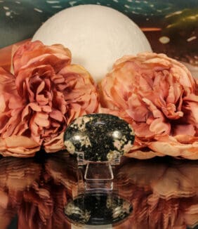 Sneeuwvlok obsidiaan handsteen nr. 5