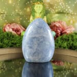 Blauwe calciet sculptuur nr. 1 - Afbeelding 2