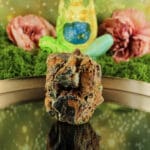 Garnieriet met druzy kwarts ruw nr. 3 - Afbeelding 2