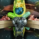 Larvikiet hart nr. 15