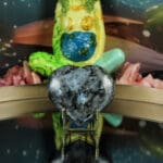 Larvikiet hart nr. 8-2