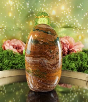 Oceaan jaspis sculptuur nr. 1