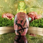 Rhodoniet sculptuur nr. 1 - Afbeelding 2