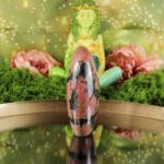 Rhodoniet sculptuur nr. 1-2