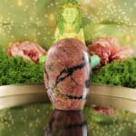 Rhodoniet sculptuur nr. 1-3