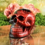 Orgonite schedel nr. 1 - Afbeelding 2