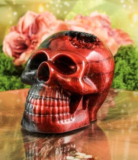 Orgonite schedel nr. 1