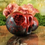 Orgonite schedel nr. 1-7