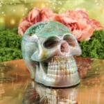 Orgonite schedel nr. 3 - Afbeelding 2