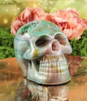 Orgonite schedel nr. 3