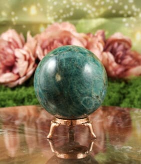 Blauwe apatiet bol nr. 1