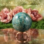 Blauwe apatiet bol nr. 1-4