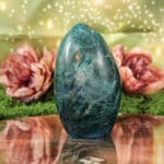 Blauwe apatiet sculptuur nr. 1-3