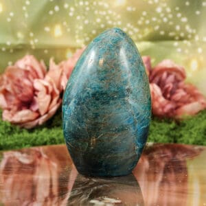 Blauwe apatiet sculptuur nr. 1