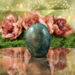 Blauwe apatiet sculptuur nr. 2